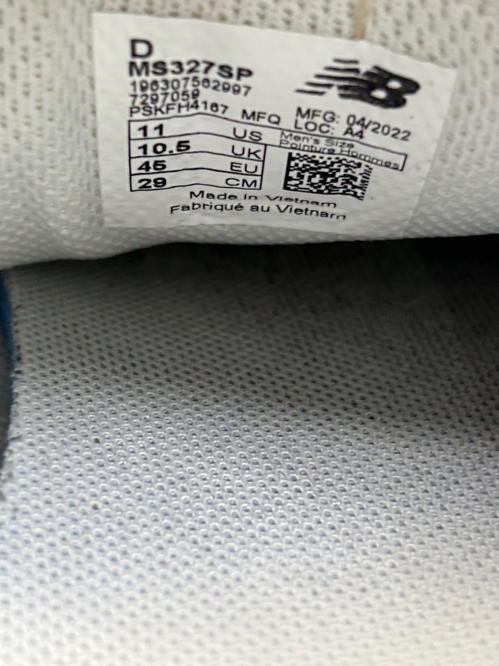 New Balance 327 sneakers men’s 11 - Picture 8 of 8